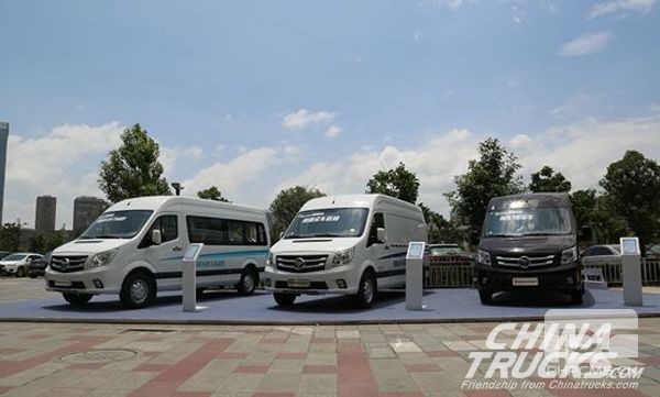 Foton Business Vehicle Sales Grew 6.7% in H1