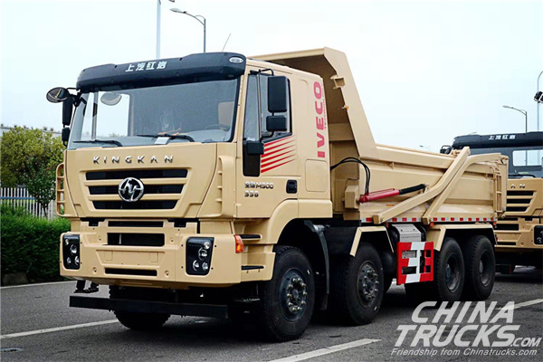 SAIC Hongyan Put Three Vehicles On Display at Guangzhou International CV Expo