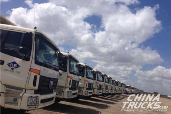 Over 5,000 Foton Commercial Vehicles Involved in Belt and Road Initiative