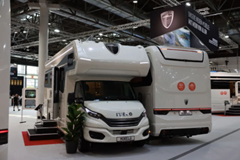 Imported Iveco Appreciation at Düsseldorf RV Show